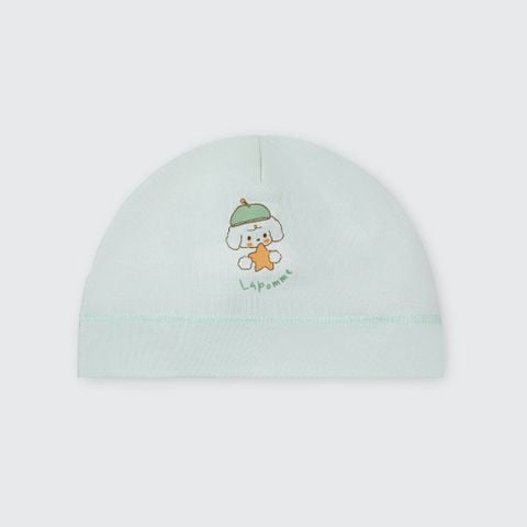  Mũ sơ sinh La Pomme bé cún lông mềm 