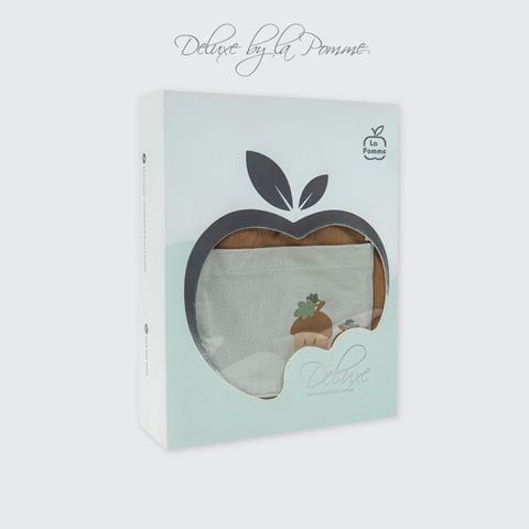  Set bộ yếm rời kèm áo dài tay La Pomme vườn nhỏ của bé 