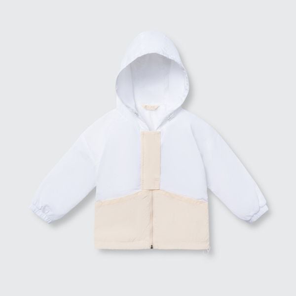  Áo khoác La Pomme phối màu happy everyday 