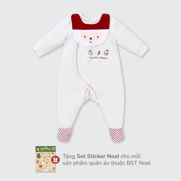  Body dài tay La Pomme giáng sinh lấp lánh 