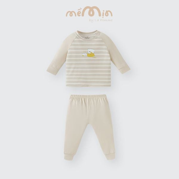  Bộ dài tay Mềm Mịn by La Pomme ngày êm ái của Milo 