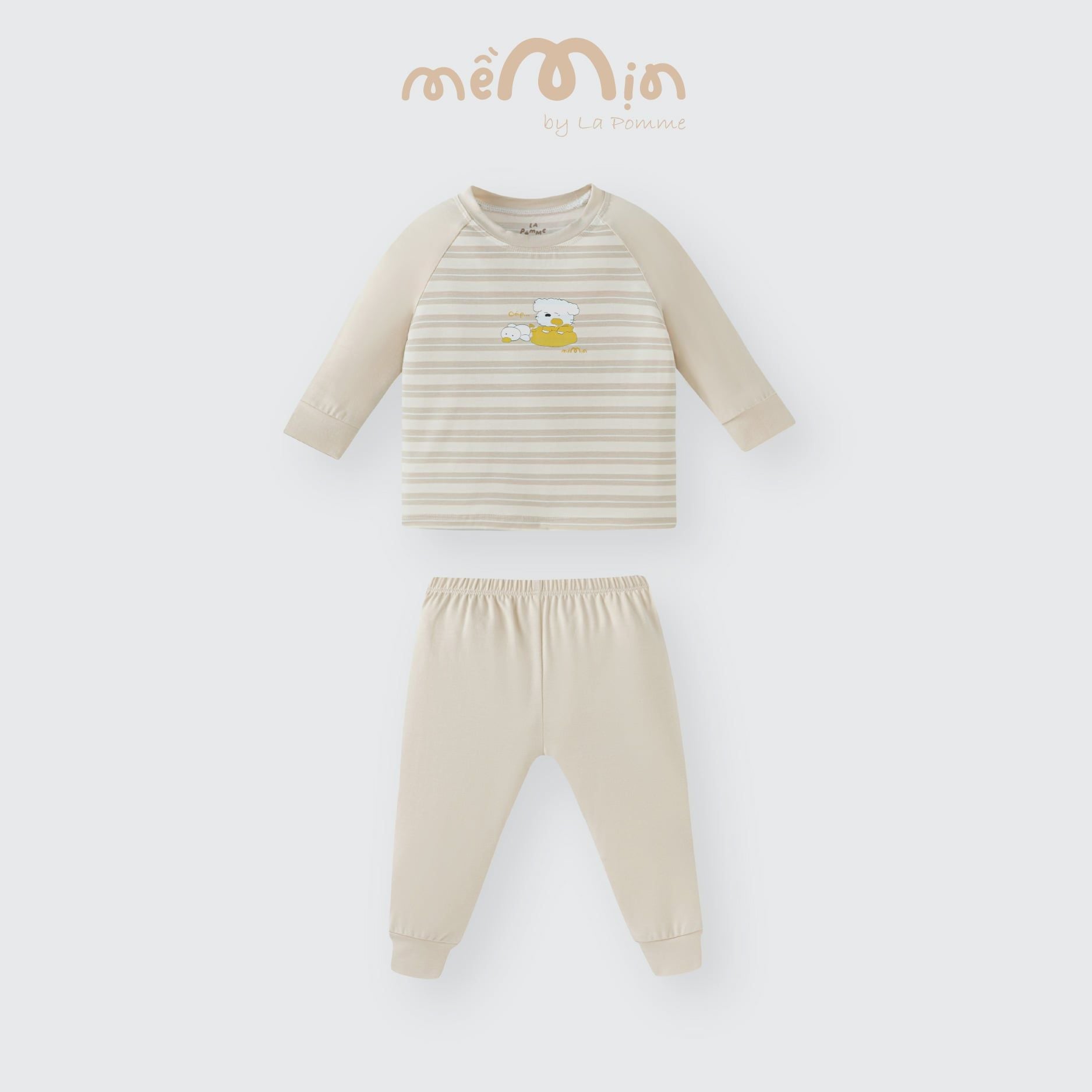  Bộ dài tay Mềm Mịn by La Pomme ngày êm ái của Milo 