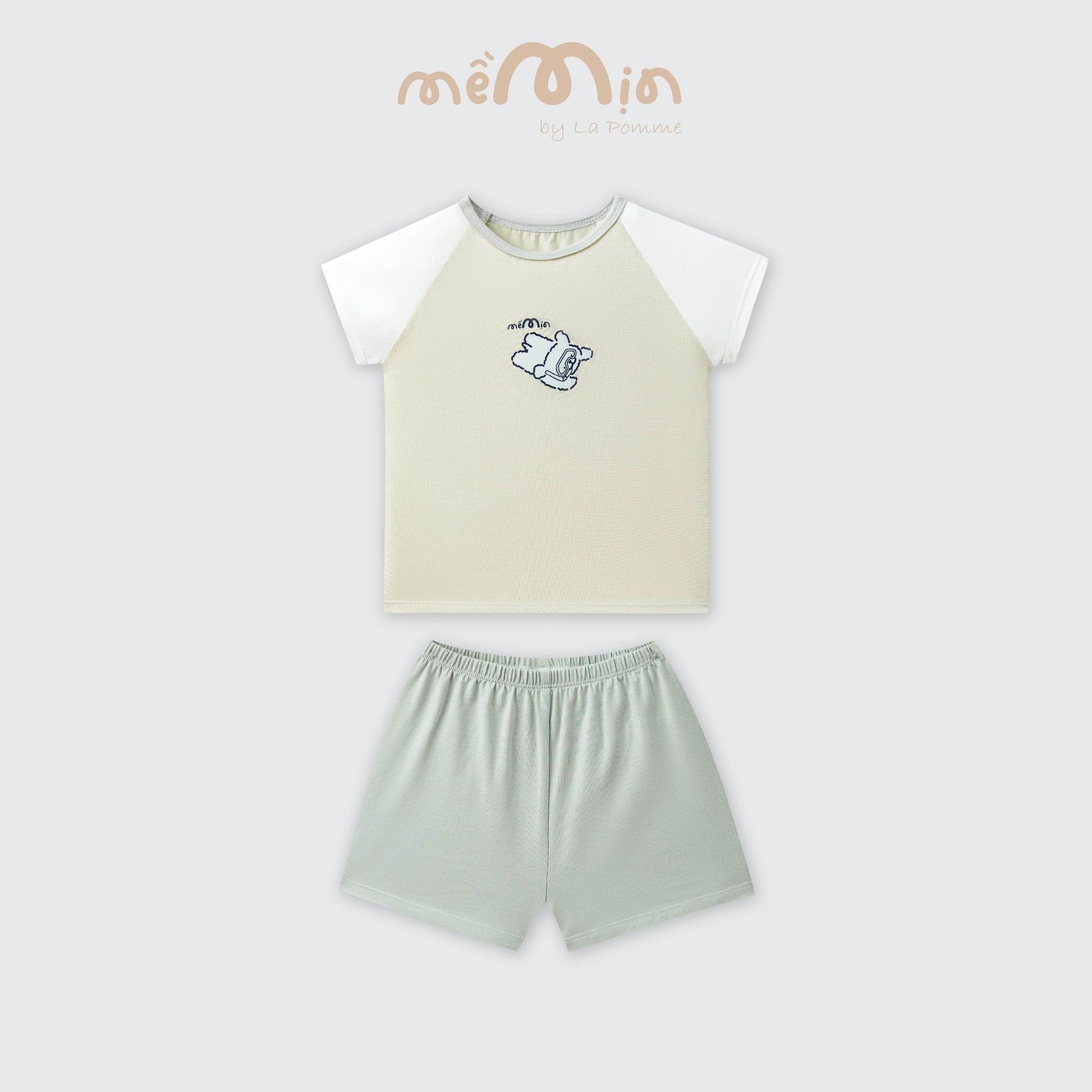  Bộ cộc tay Mềm Mịn by La Pomme những người bạn xứ biển 