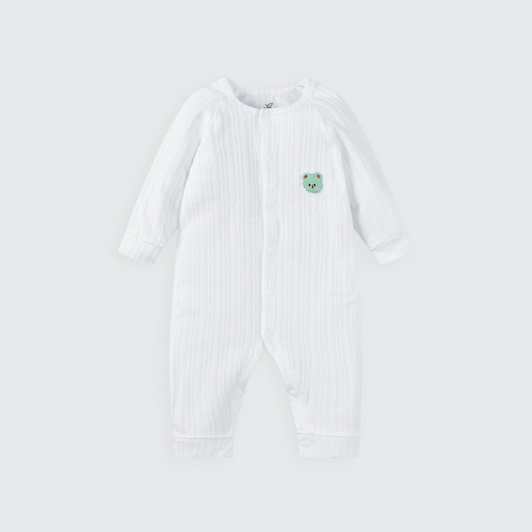  Body dài tay La Pomme vui đùa cùng gấu nhỏ 