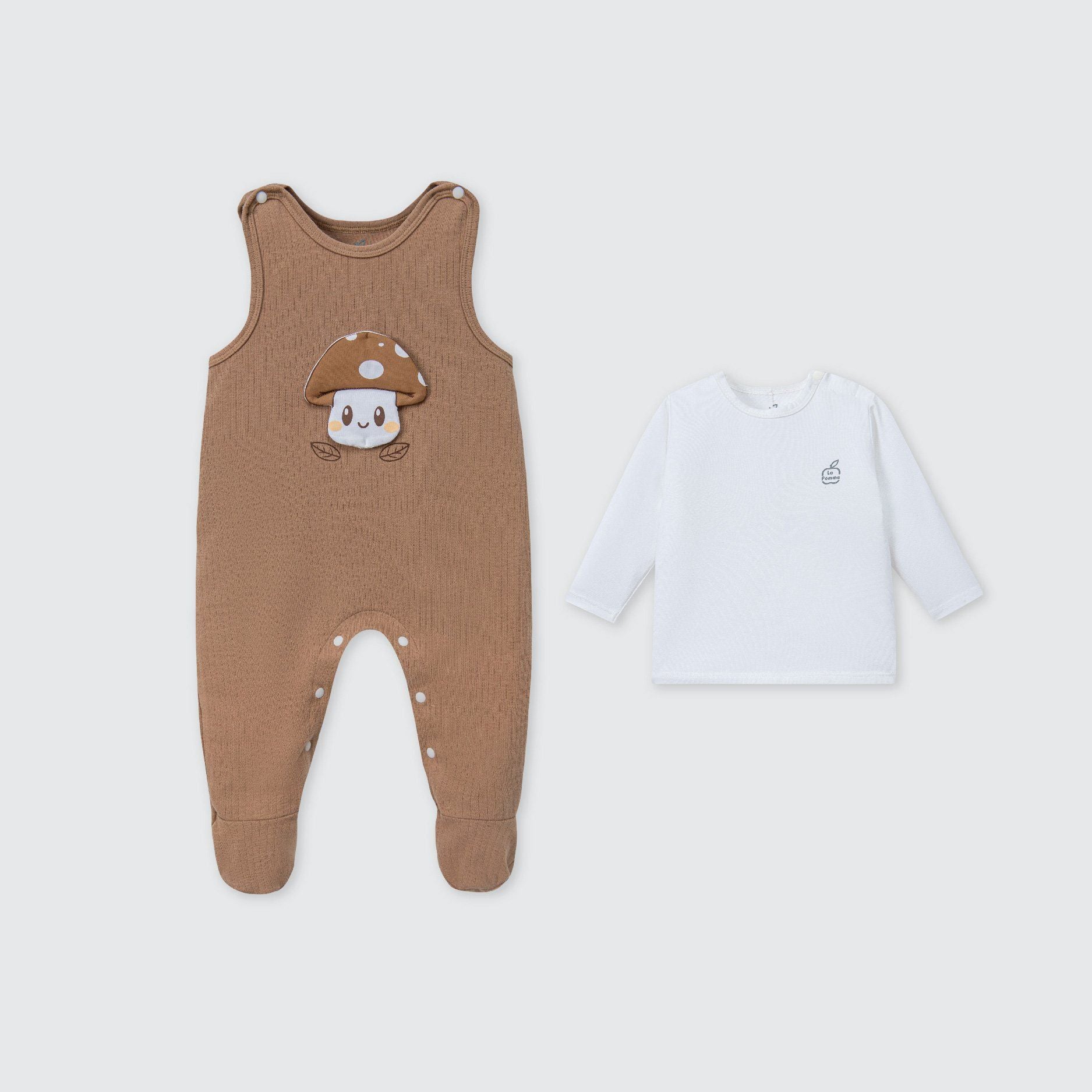  Set bộ yếm rời kèm áo La Pomme xứ sở thần tiên 