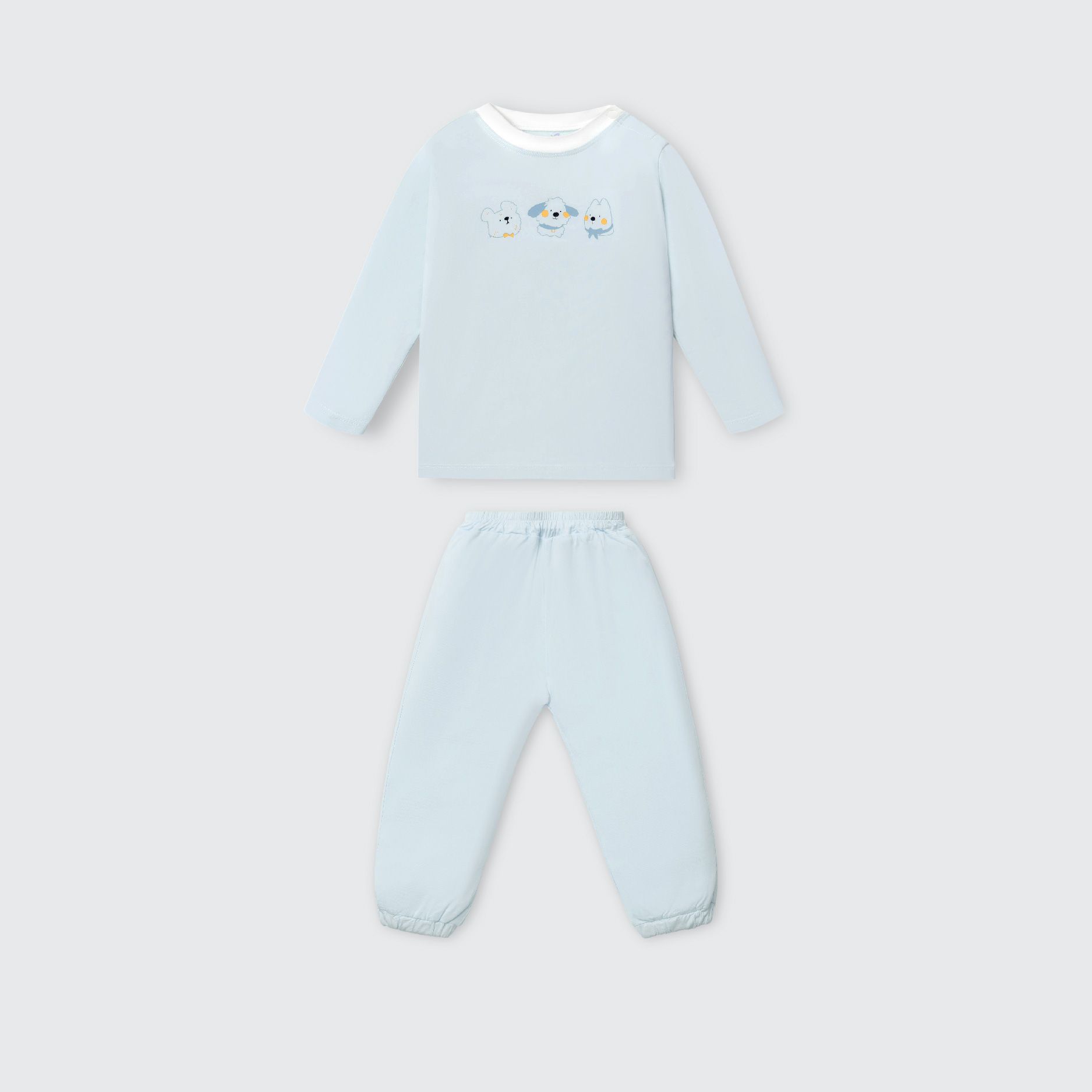  Bộ dài tay La Pomme nhóm bạn chuyện trò 