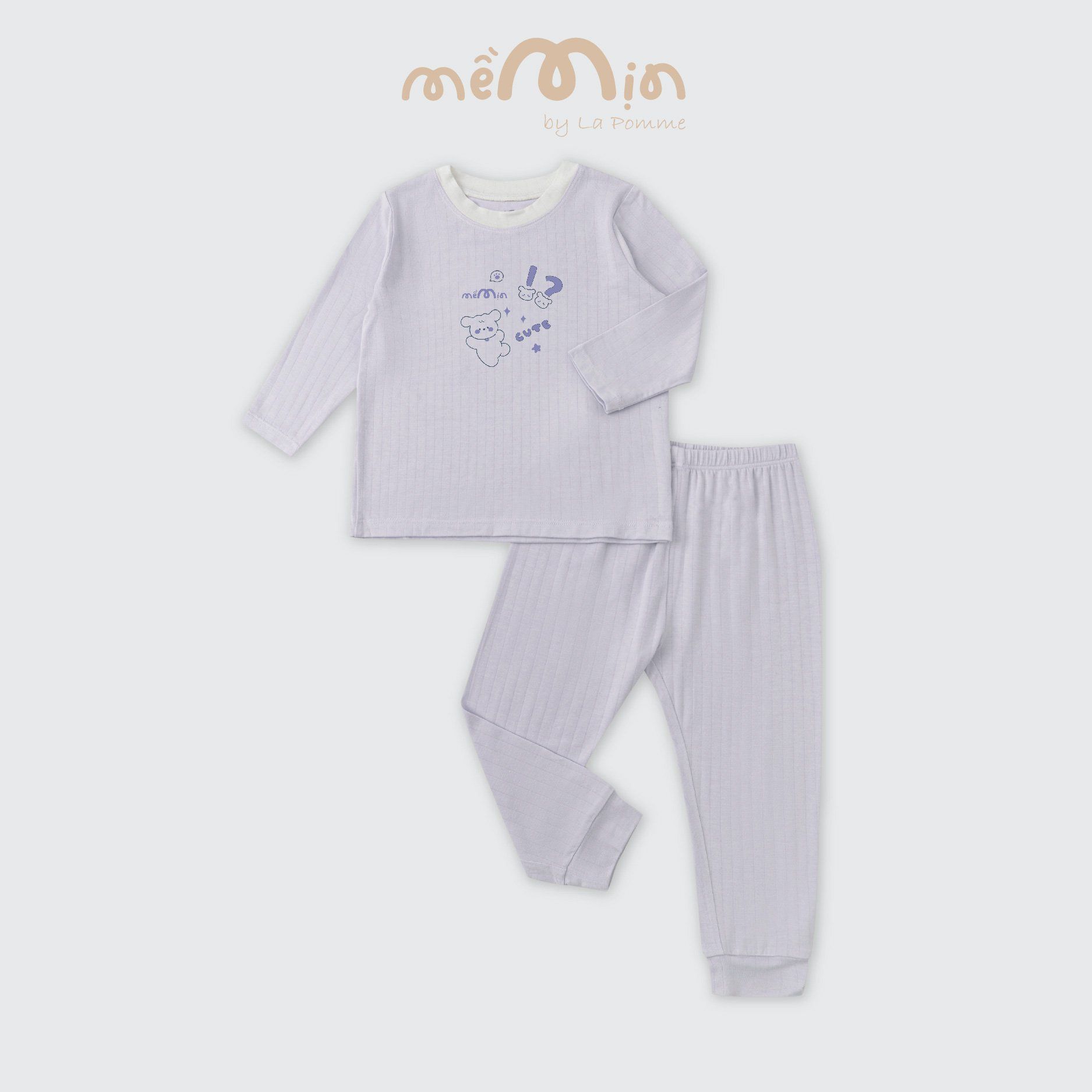  Bộ dài tay mềm mịn by La Pomme vũ trụ vui nhộn 