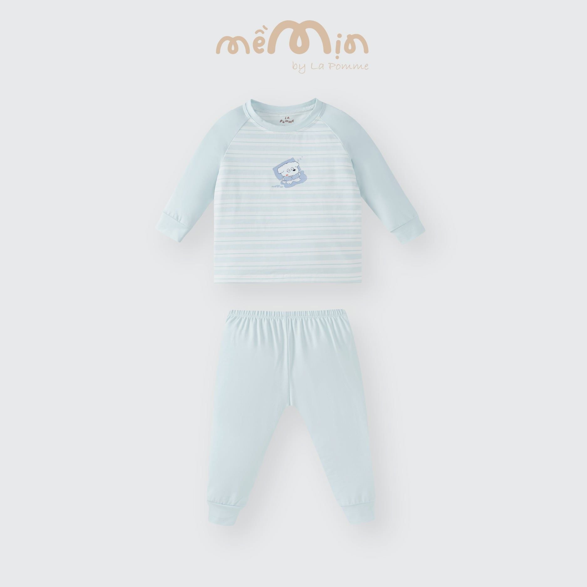  Bộ dài tay Mềm Mịn by La Pomme ngày êm ái của Milo 