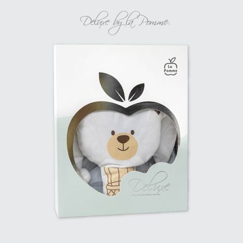  Body cộc tay La Pomme kèm gấu bông khinh khí cầu 