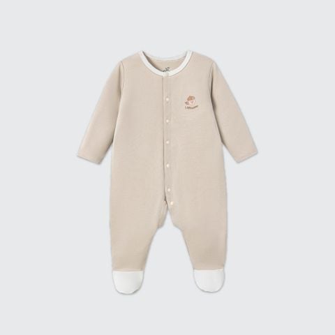  Body dài tay La Pomme phối màu dễ thương 