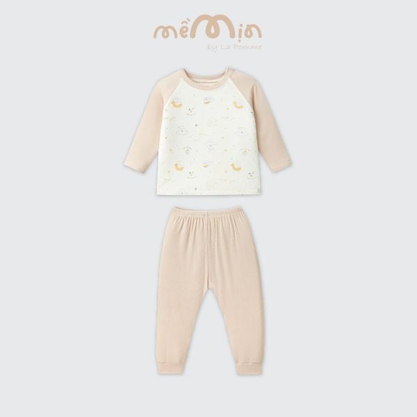  Bộ dài tay Mềm Mịn by La Pomme ngày năng động của cún con 