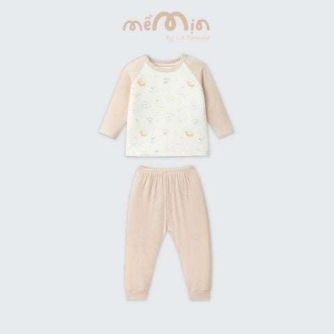  Bộ dài tay Mềm Mịn by La Pomme ngày năng động của cún con 