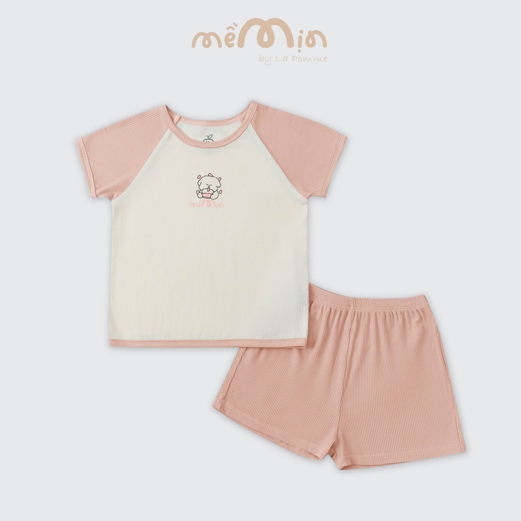  Bộ cộc tay Mềm Mịn by La Pomme vũ trụ êm ái 