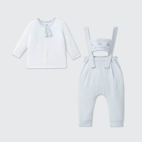  Set yếm và áo La Pomme thế giới bồng bềnh 