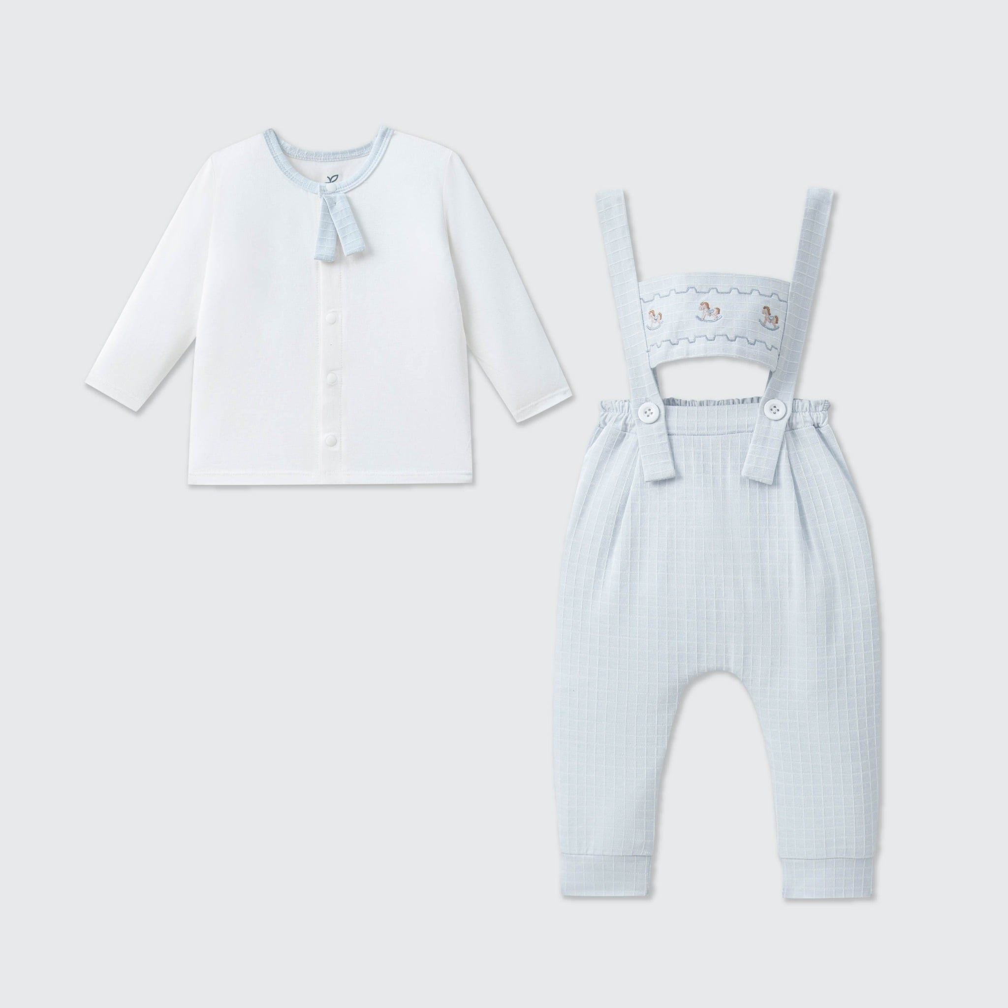  Set yếm và áo La Pomme thế giới bồng bềnh 