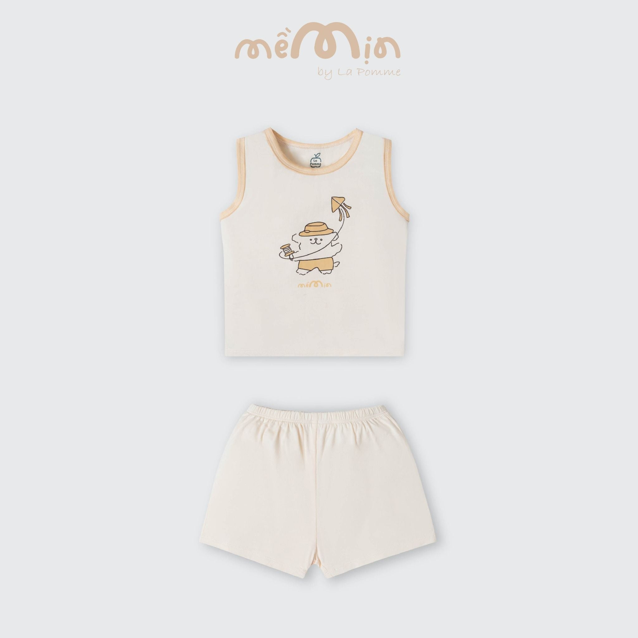  Bộ sát nách Mềm Mịn by La Pomme kỳ nghỉ hè vui nhộn 