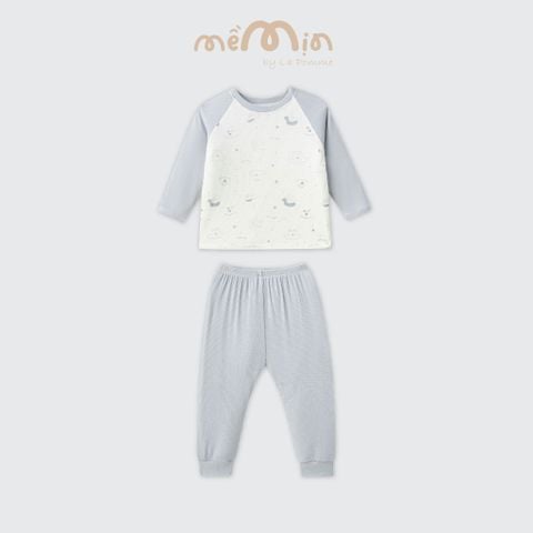  Bộ dài tay Mềm Mịn by La Pomme ngày năng động của cún con 