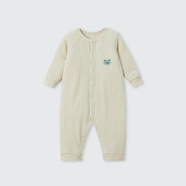  Body dài tay La Pomme vui đùa cùng gấu nhỏ 