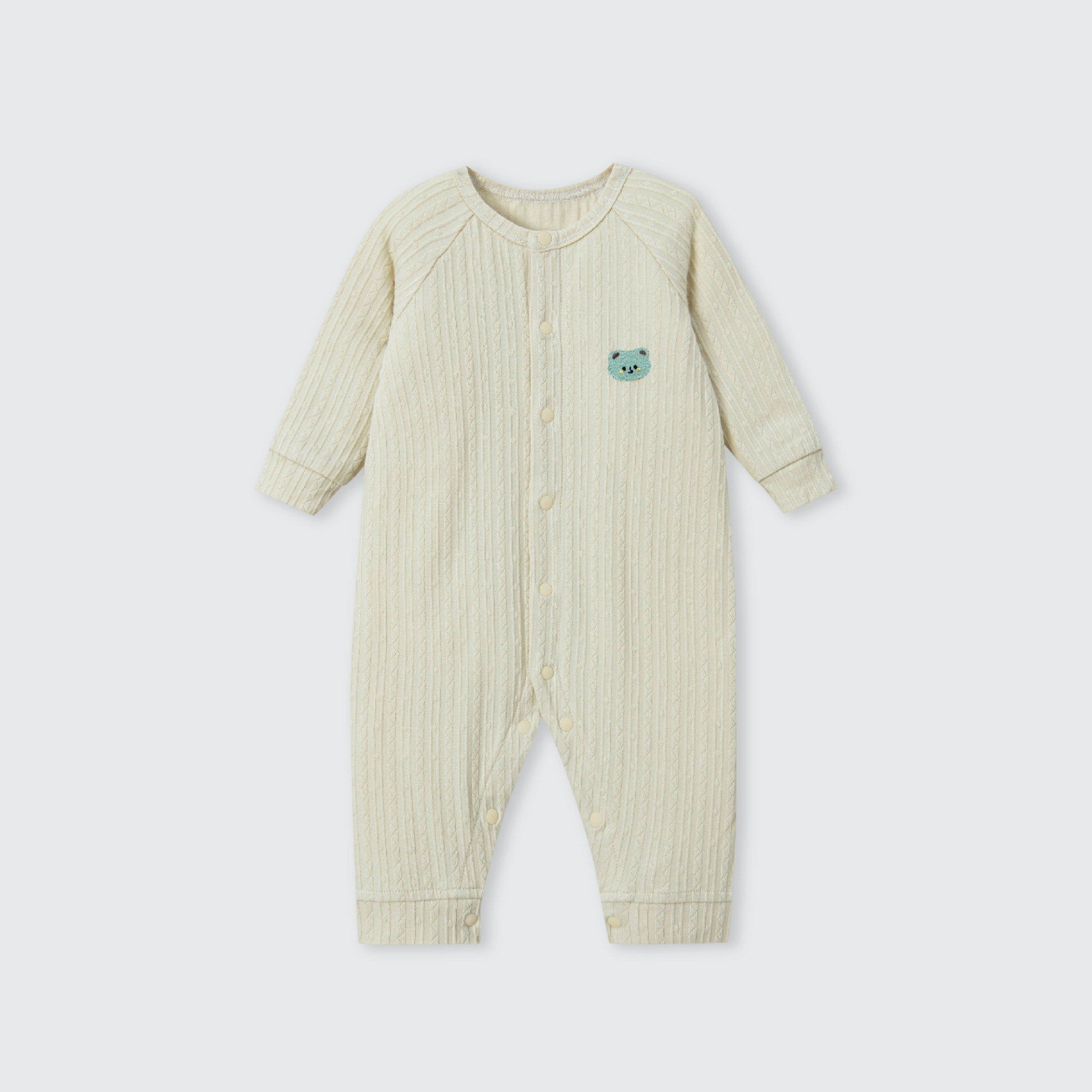  Body dài tay La Pomme vui đùa cùng gấu nhỏ 