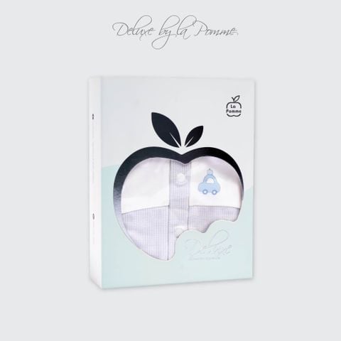  Set yếm và áo La Pomme bé vui khám phá 