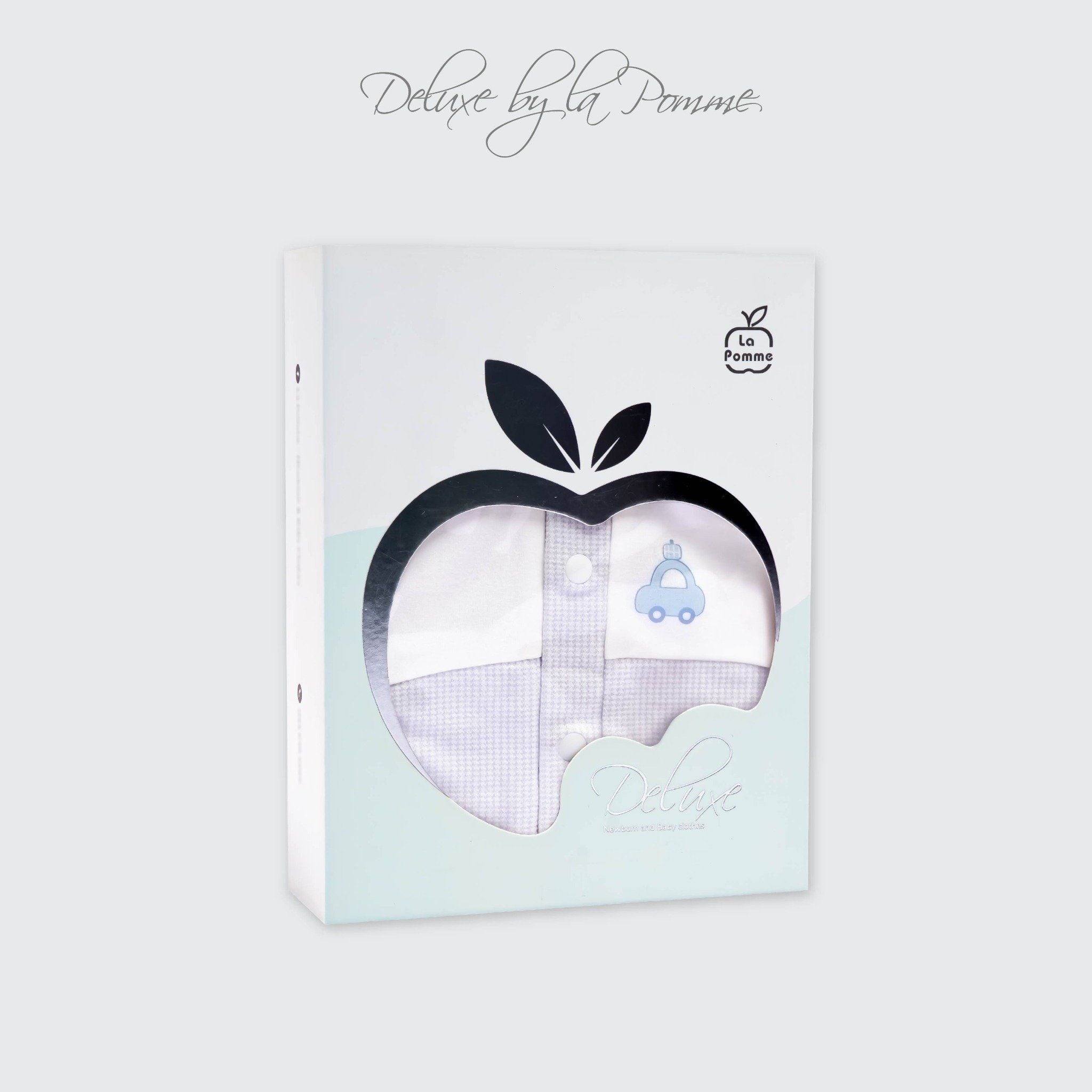  Set yếm và áo La Pomme bé vui khám phá 