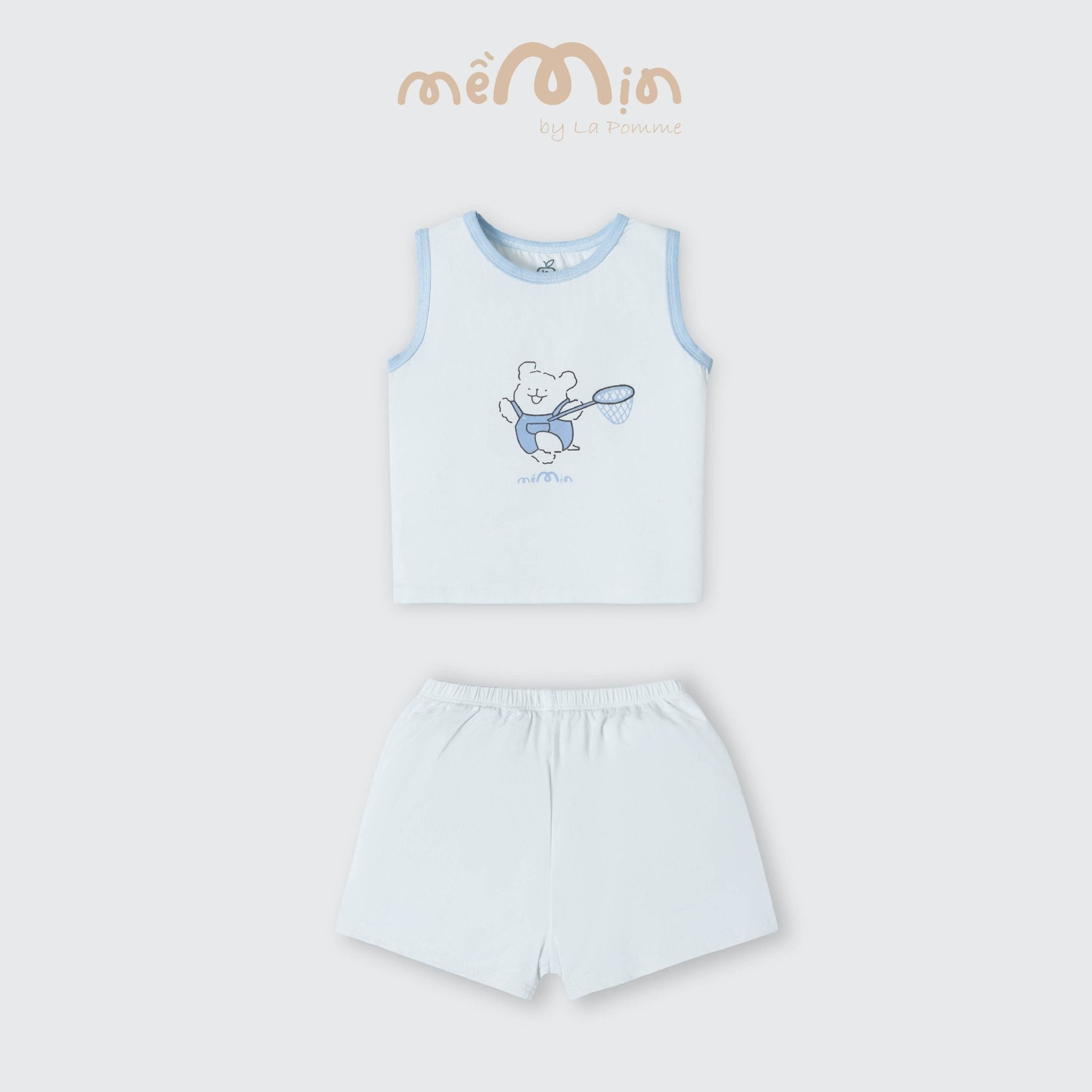  Bộ sát nách Mềm Mịn by La Pomme kỳ nghỉ hè vui nhộn 