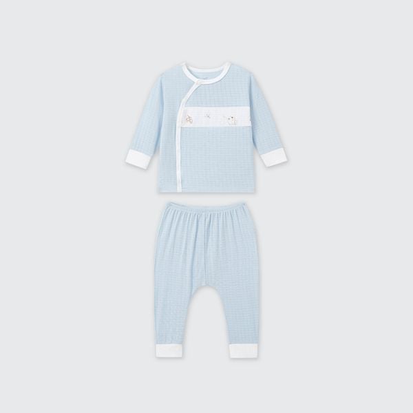  Bộ dài tay cúc lệch La Pomme truy tìm hạt dẻ 