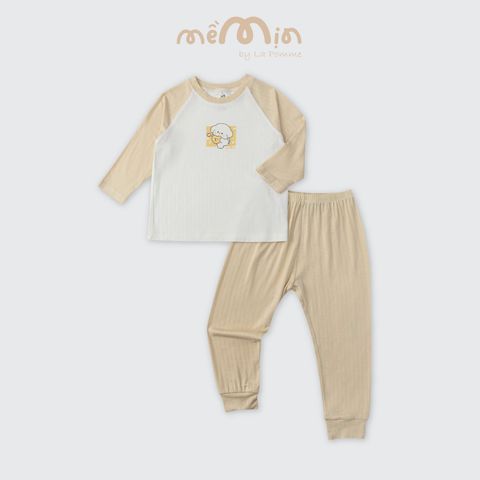  Bộ dài tay mềm mịn by La Pomme êm ái cùng puppy 