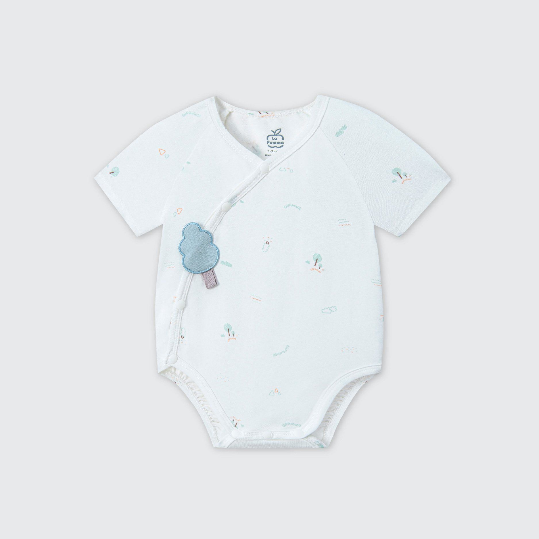  Body chip cộc tay La Pomme mềm mịn đón con yêu 