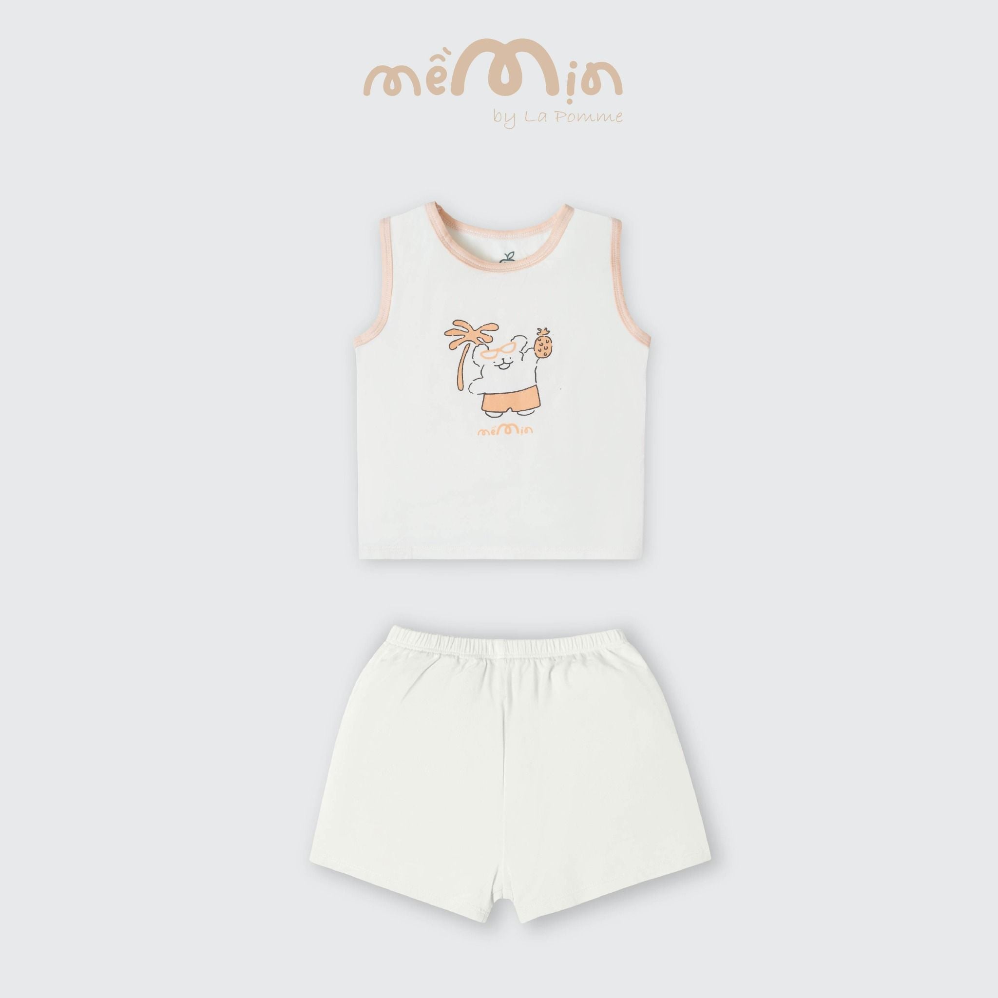  Bộ sát nách Mềm Mịn by La Pomme kỳ nghỉ hè vui nhộn 