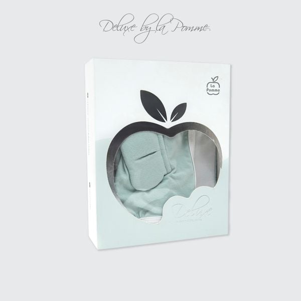  Set body dài tay kèm mũ La Pomme voi con tinh nghịch 