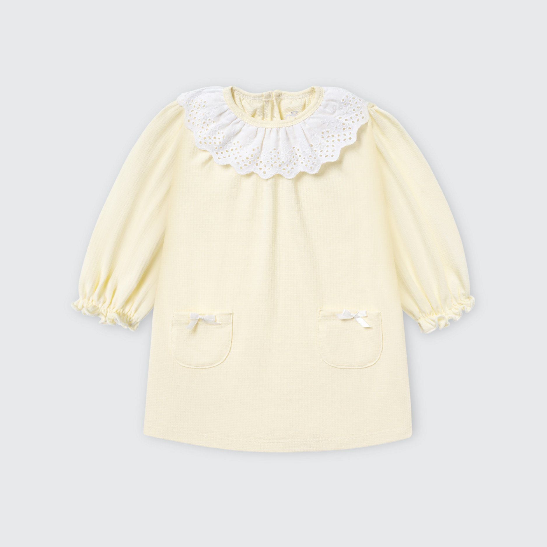  Đầm dài tay La Pomme tiểu thư bé nhỏ 