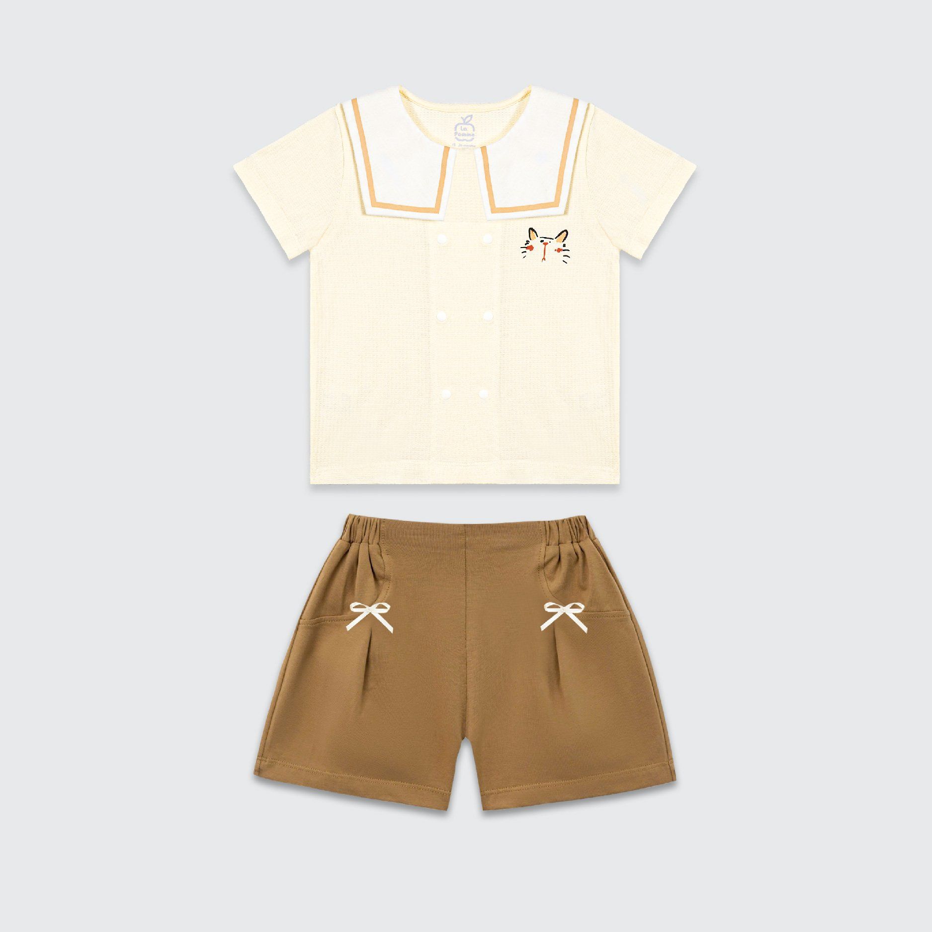  Bộ cộc tay La Pomme Niềm vui mùa hè 