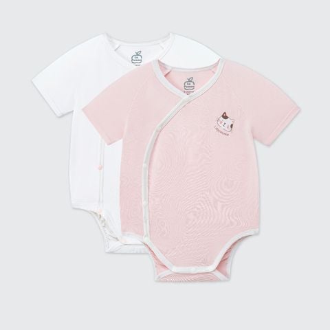  Set 2 Body chip cộc tay La Pomme bé mimi của mẹ 