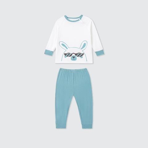  Bộ dài tay La Pomme raglan người bạn tai dài 