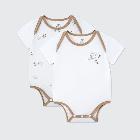  Set 2 Body chip cộc tay La Pomme săn tìm hạt dẻ 