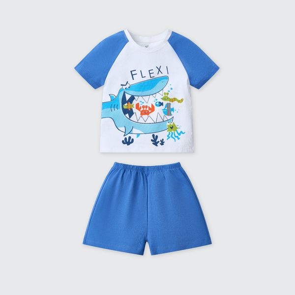  Bộ cộc tay La Pomme màu sắc tinh nghịch 