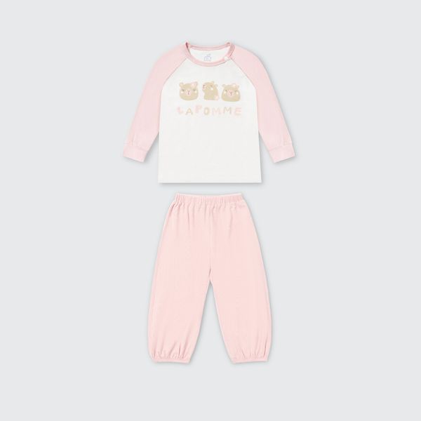  Bộ dài tay La Pomme raglan thế giới vui nhộn 