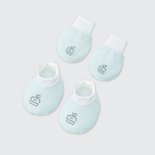  Set bao tay bao chân La Pomme Bé yêu bồng bềnh 