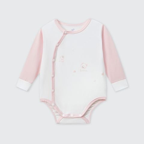  Body chip dài tay La Pomme họa tiết nhí cách điệu 