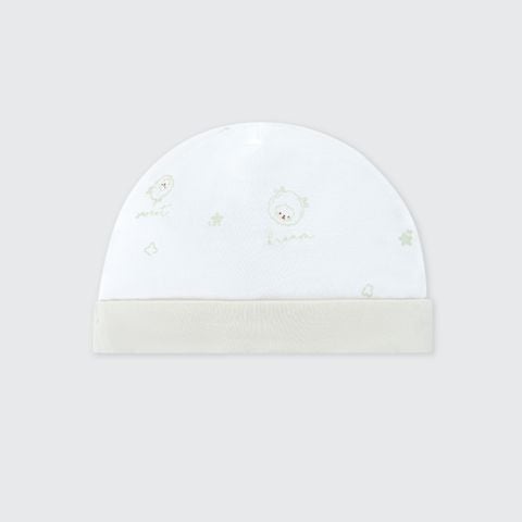  Mũ sơ sinh La Pomme họa tiết nhí cách điệu 