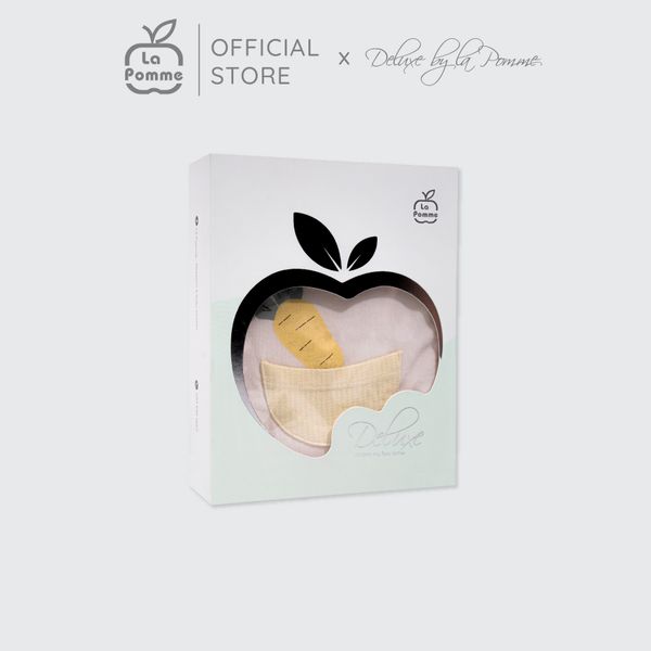  Set body cộc tay La Pomme kèm mũ thỏ con ngộ nghĩnh 