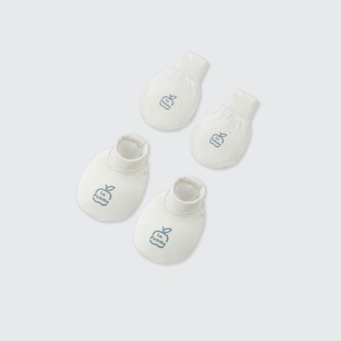  Set bao tay bao chân La Pomme họa tiết nhí cách điệu 