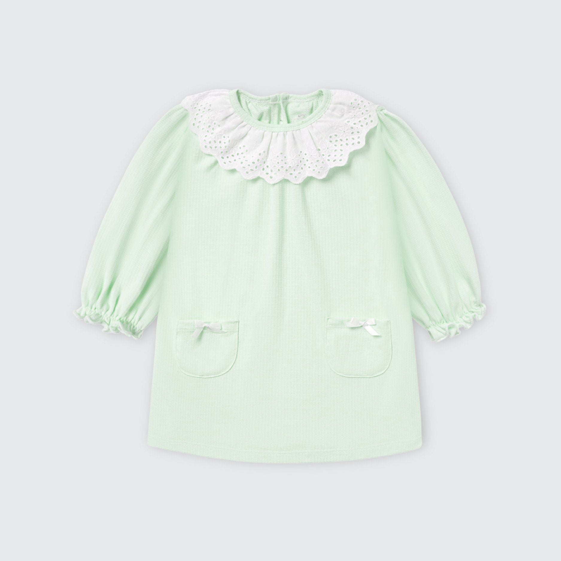  Đầm dài tay La Pomme tiểu thư bé nhỏ 