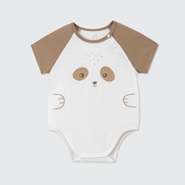  Body chip cộc tay La Pomme raglan xin chào bạn mới 