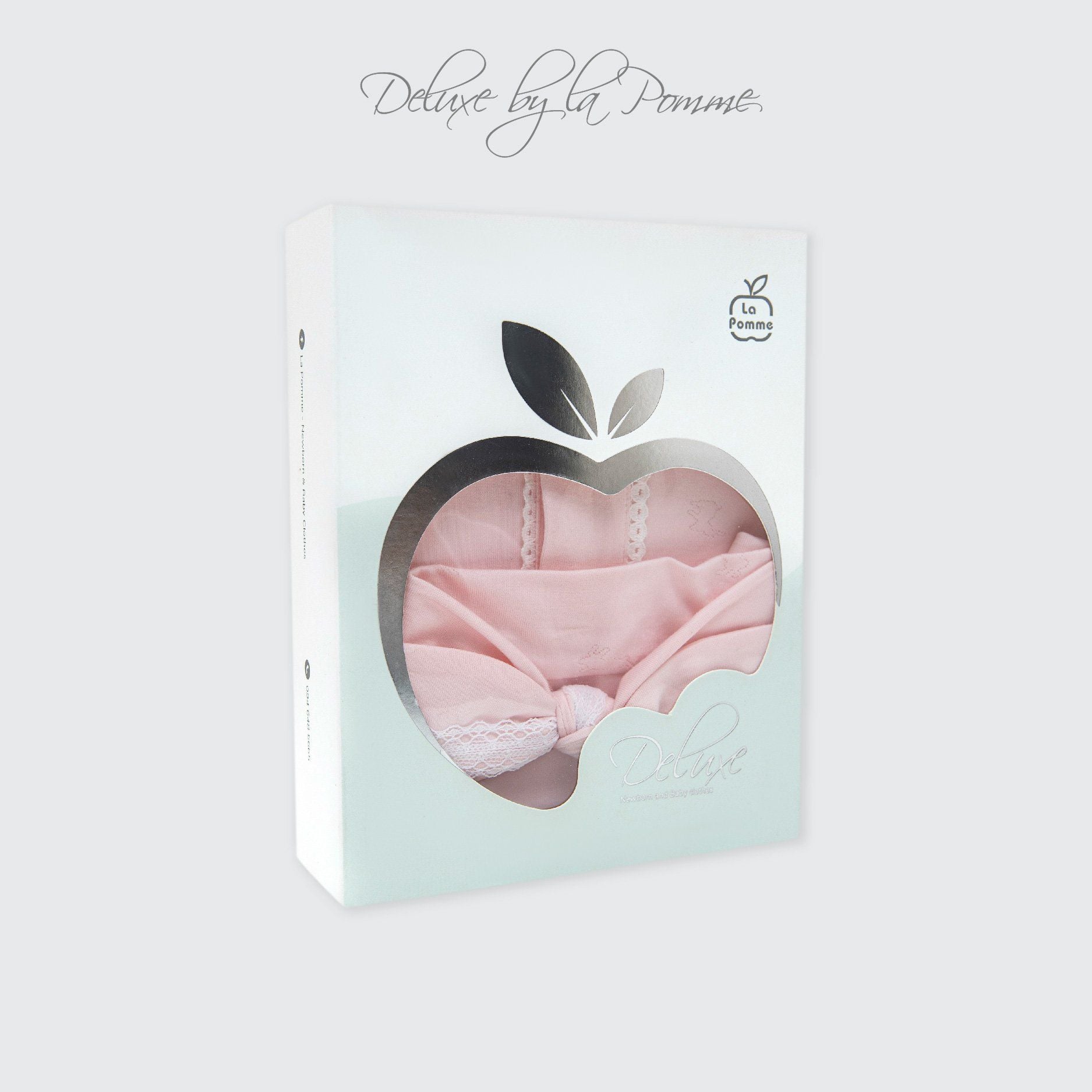  Set body dài tay kèm băng đô La Pomme phối ren điệu đà 