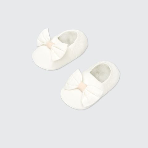  Giày vải La Pomme phối nơ ngọt ngào 