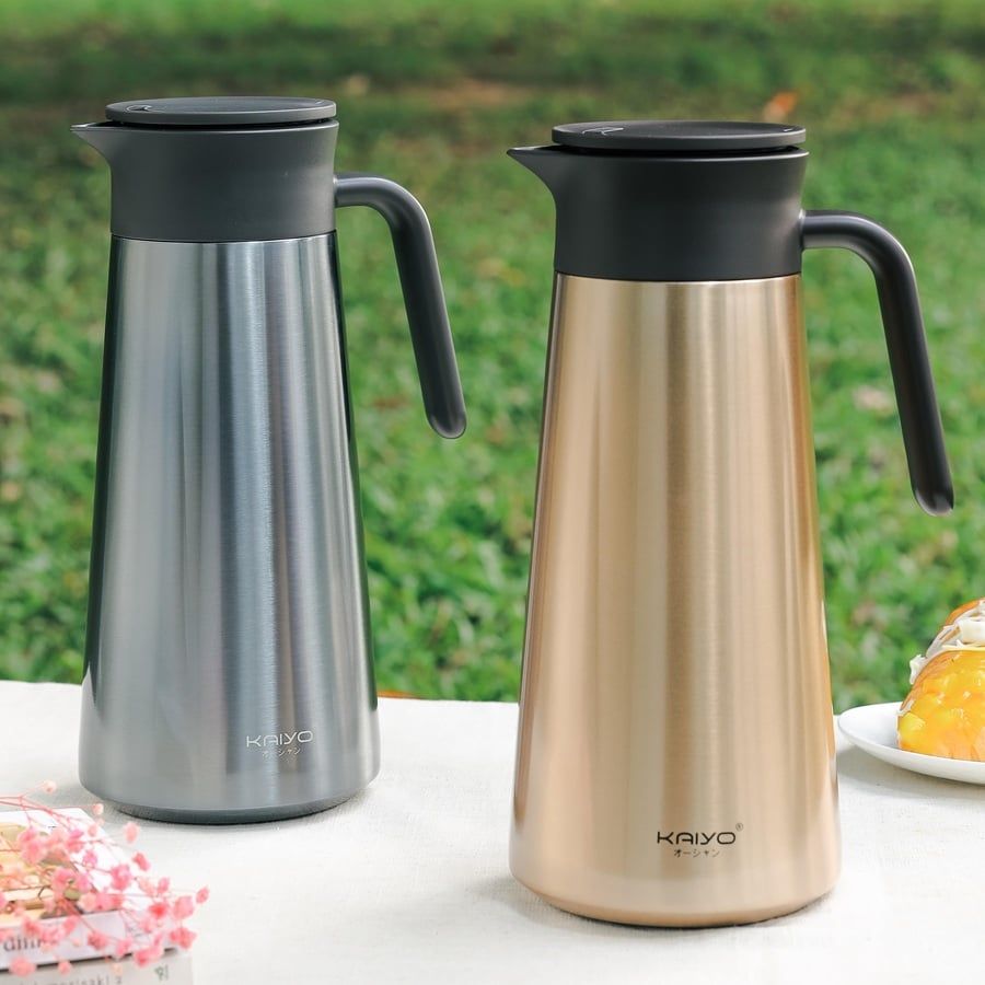 Phích giữ nhiệt kèm lọc trà siêu mịn Kaiyo KSV-6797 / KSV-6803 1800ml