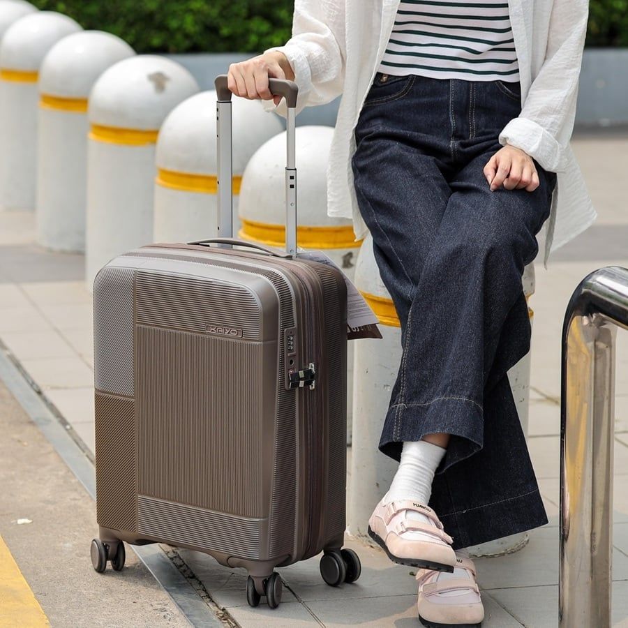 Vali cần kéo khoá số TSA Kaiyo 20inch
