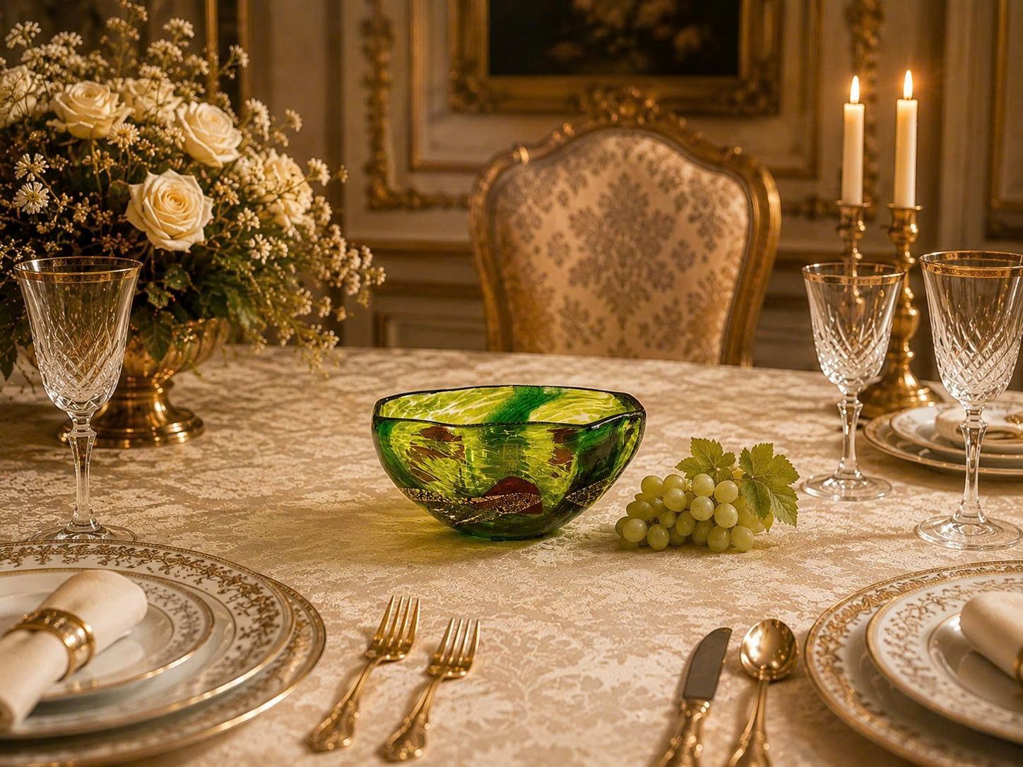 TÔ THỦY TINH NGHỆ THUẬT MDINA GLASS – MÃ TPL 640